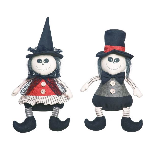 Vintage Skeleton Sitter