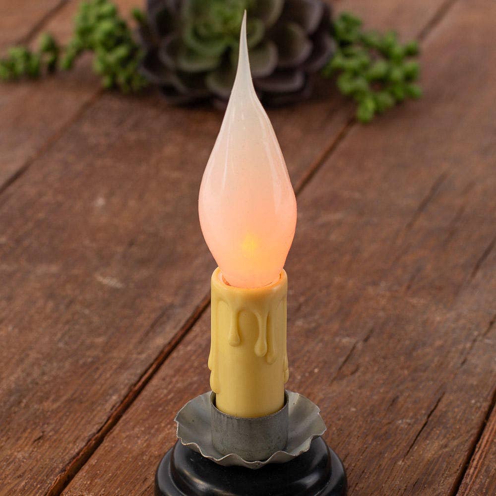 3 watt Silicone Candle-Lite Flicker Flame Light Bulb