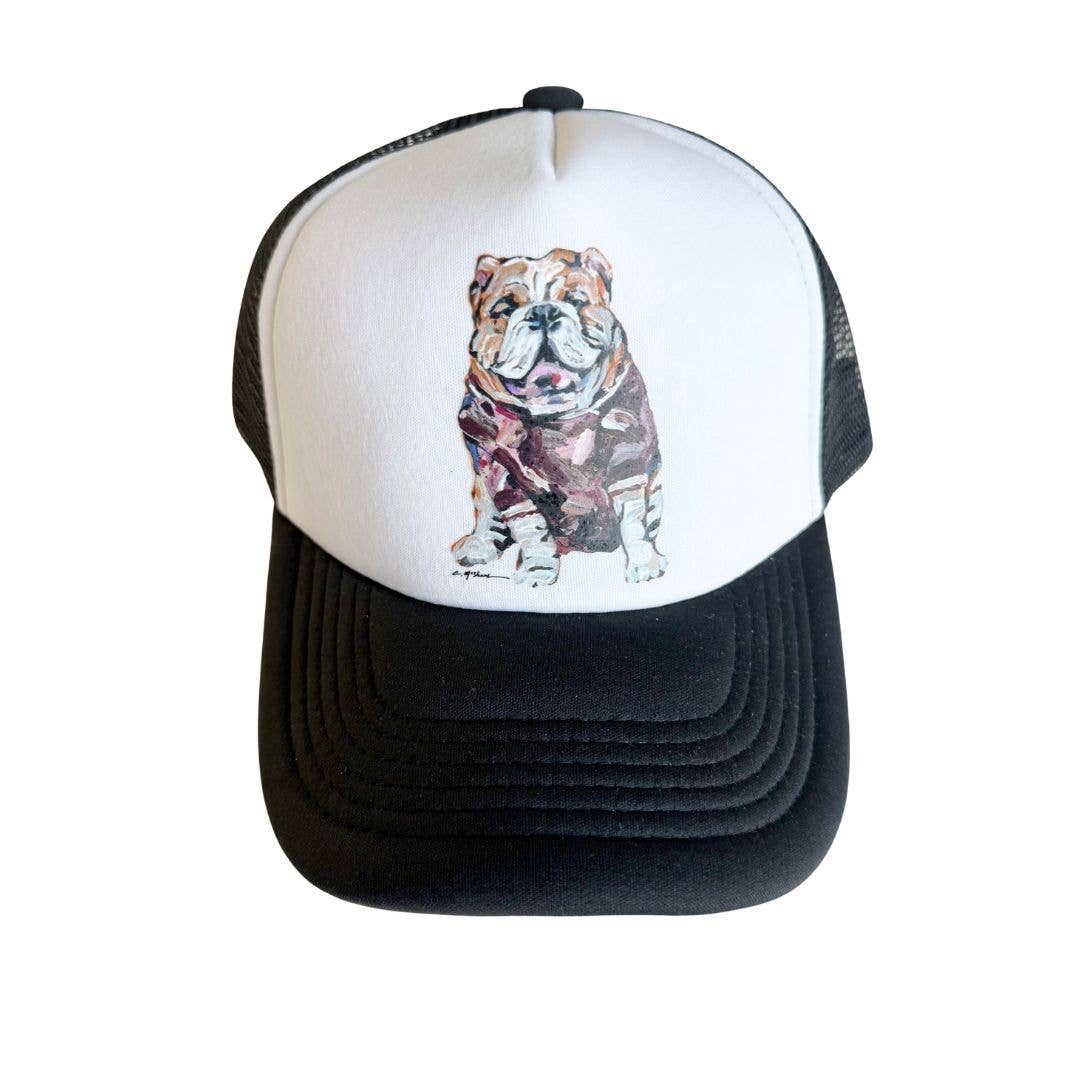 Bulldog Maroon Hat