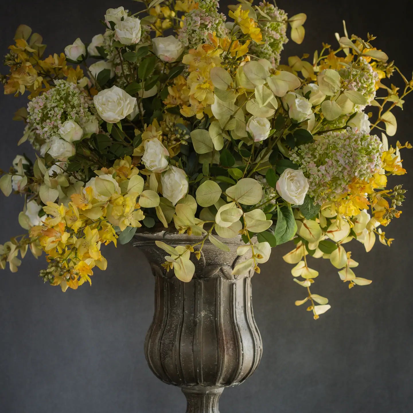29" Pale Pink Cone Hydrangea Spray