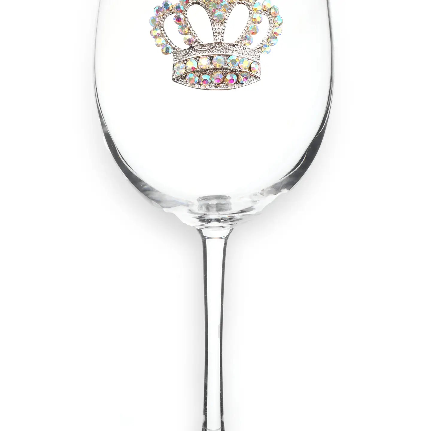 Jeweled Stemmed Wine Glass TQJ