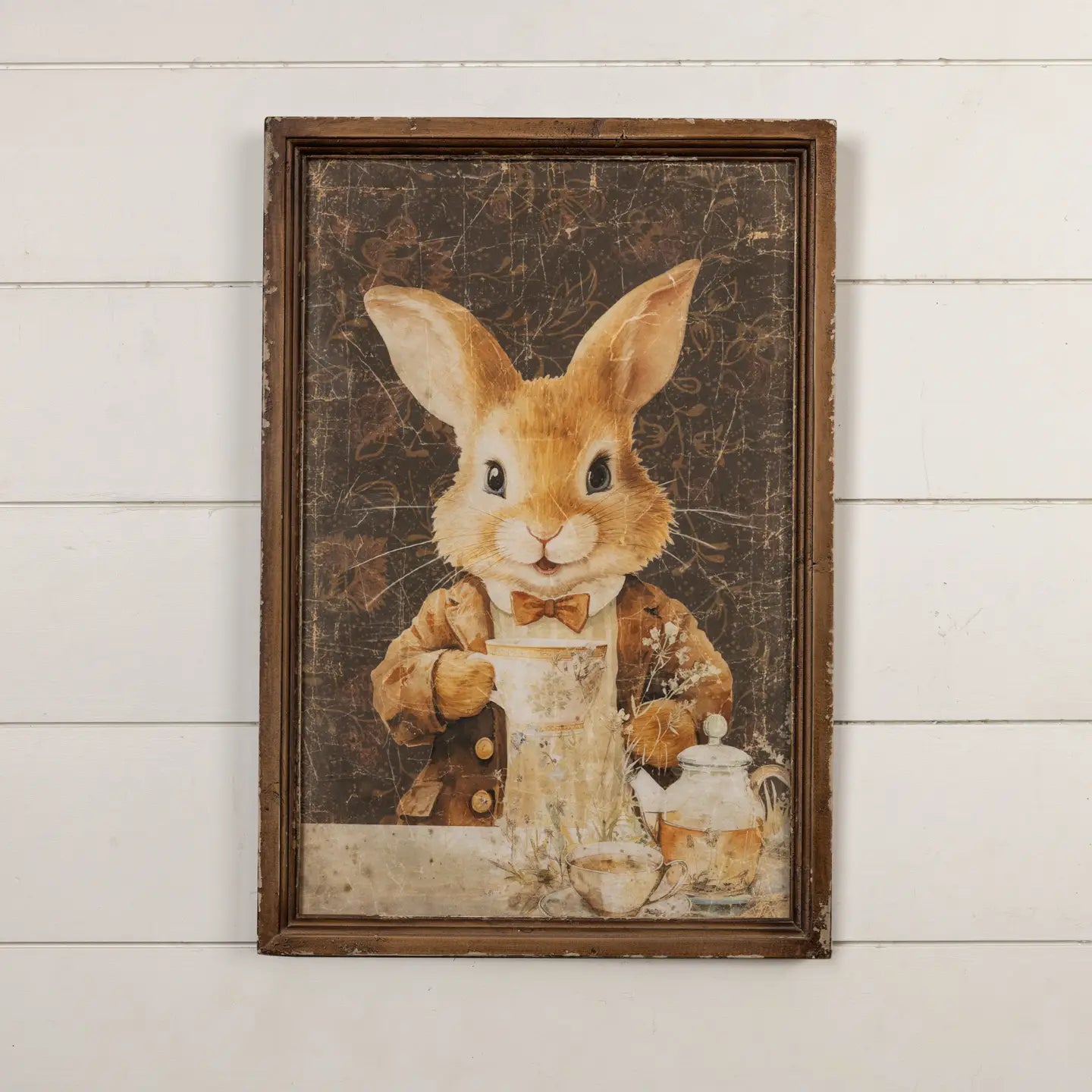 Framed Tea Party Bunny Print