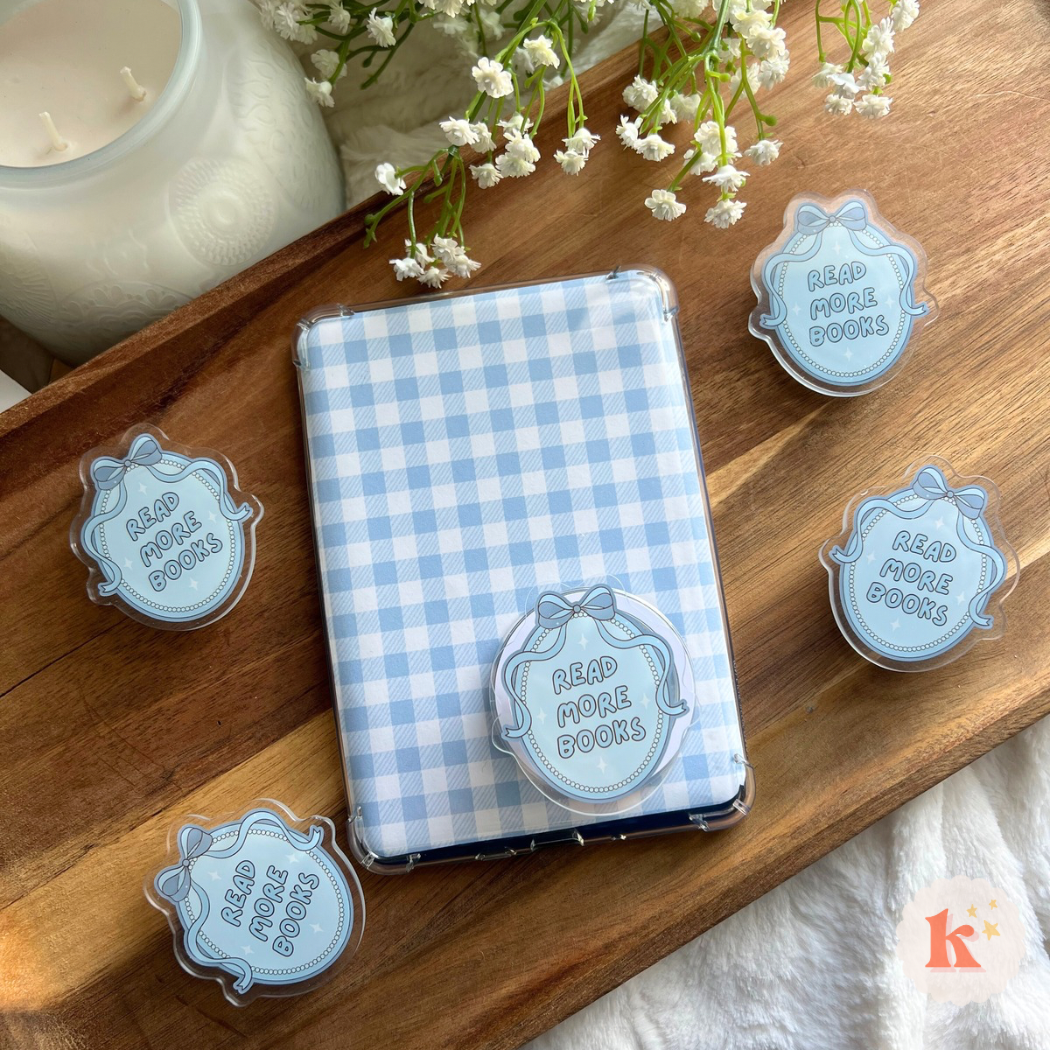 "Read More Books" Kindle Grip