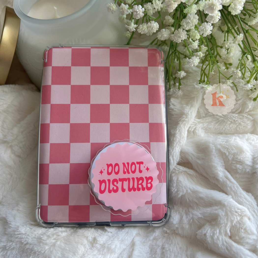 "Do Not Disturb" Kindle Grip
