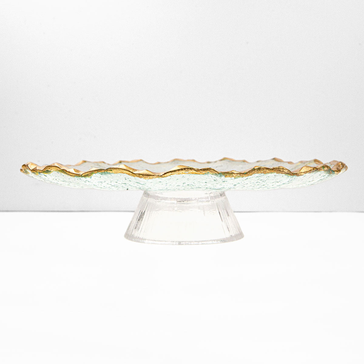 Triomphe Gold Rim Cake Stand
