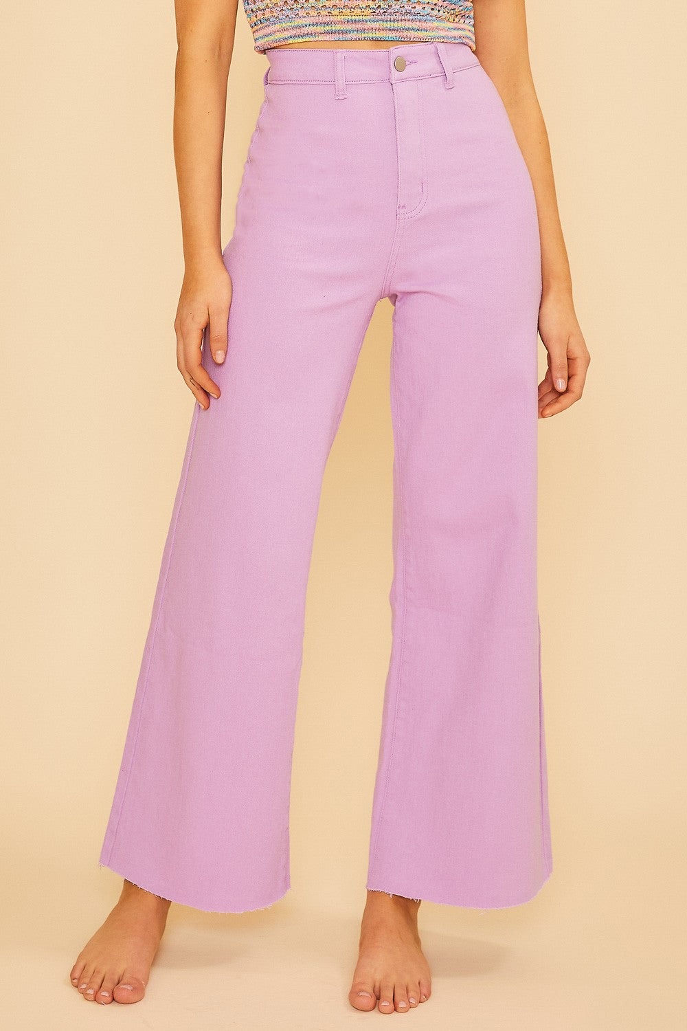 Lavender Lady Flare Pants