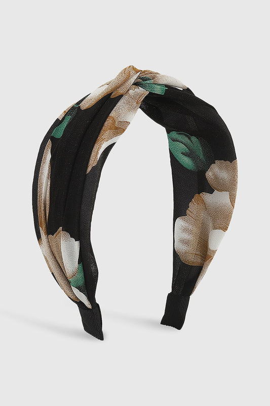 Floral Twist Headband