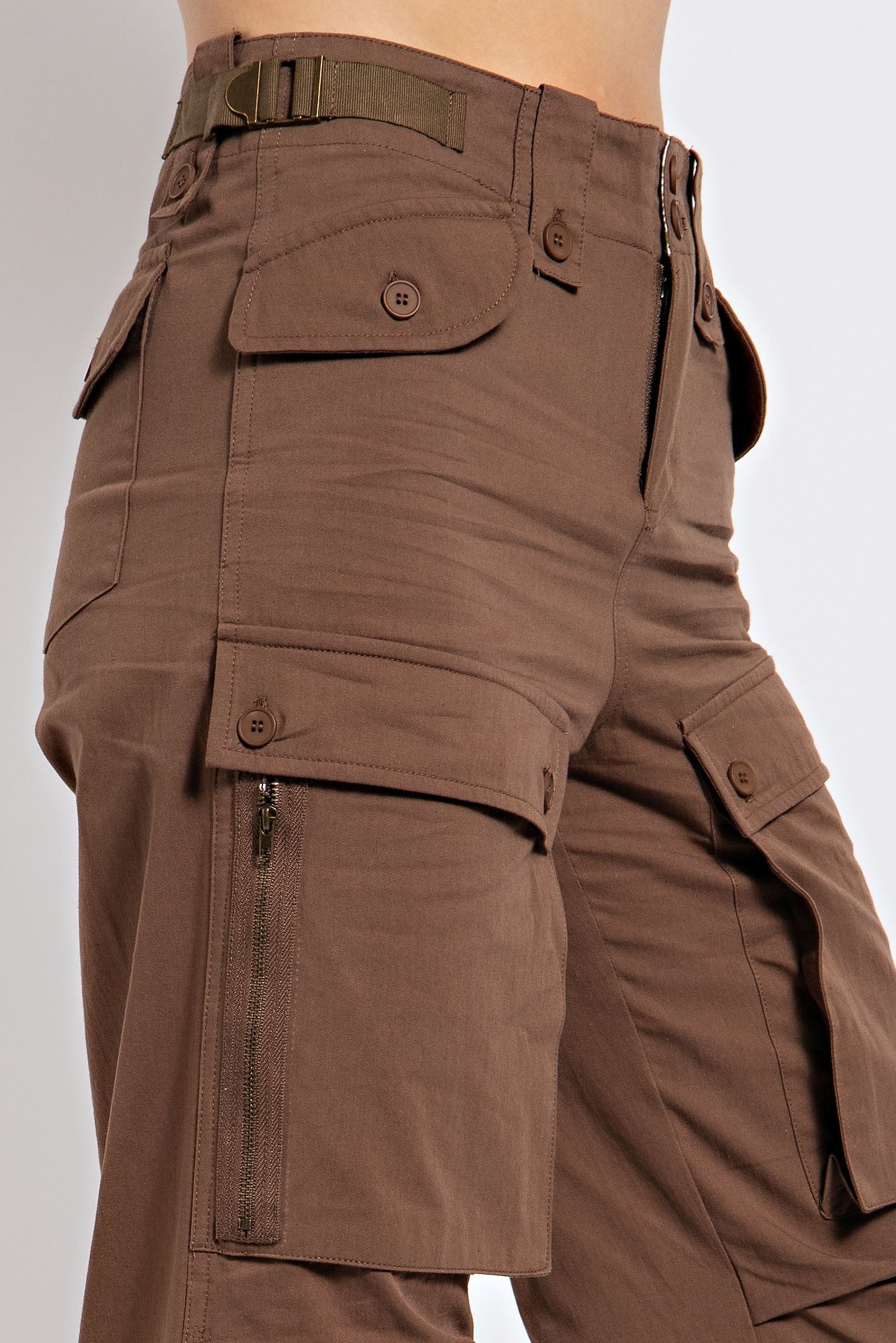 Espresso Cargo Pants