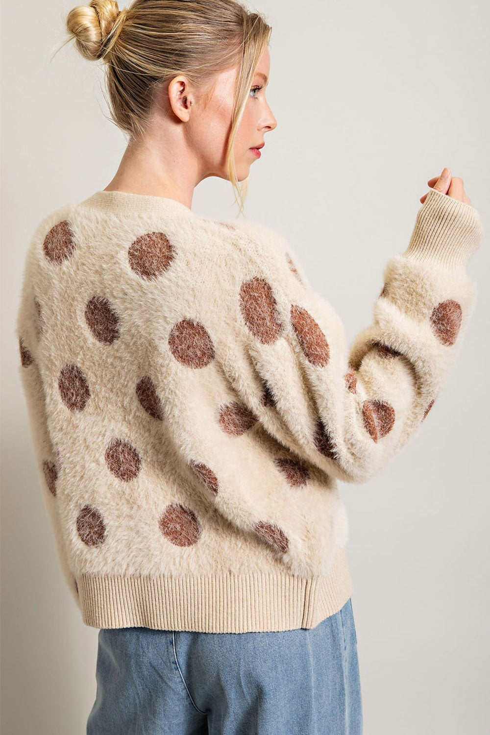 Polka Dot Queen Cardigan