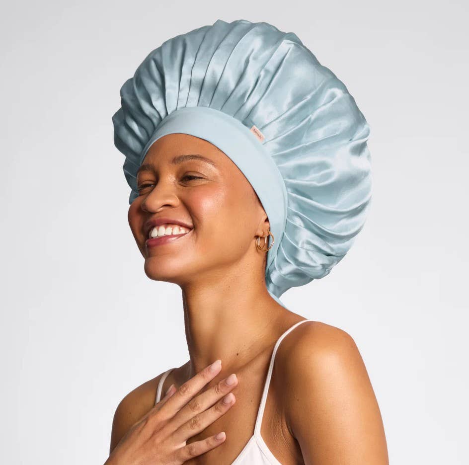Adjustable Oversized Satin Bonnet