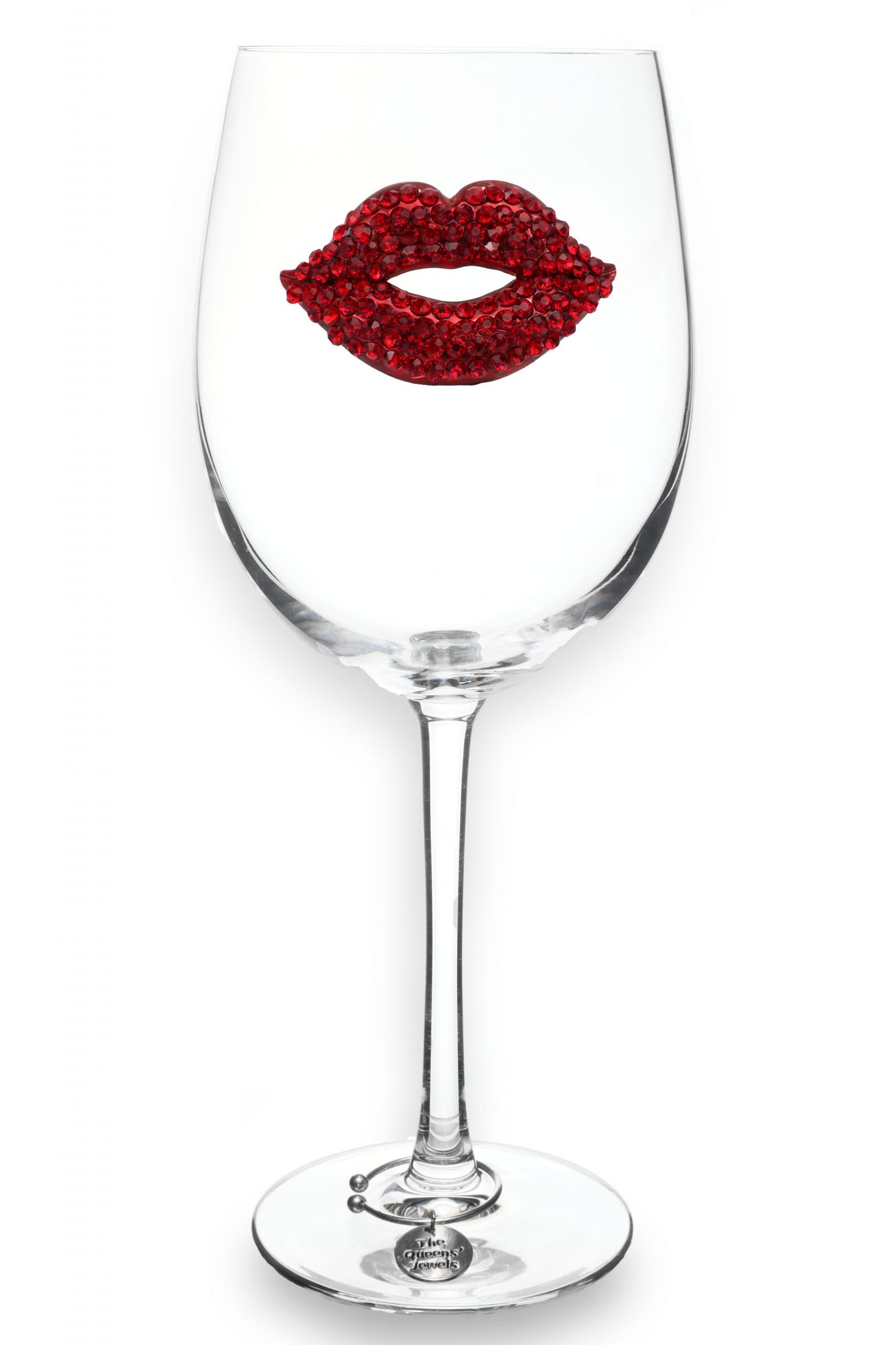 Jeweled Stemmed Wine Glass TQJ