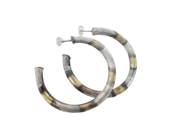 Burnished Arlene Hoops
