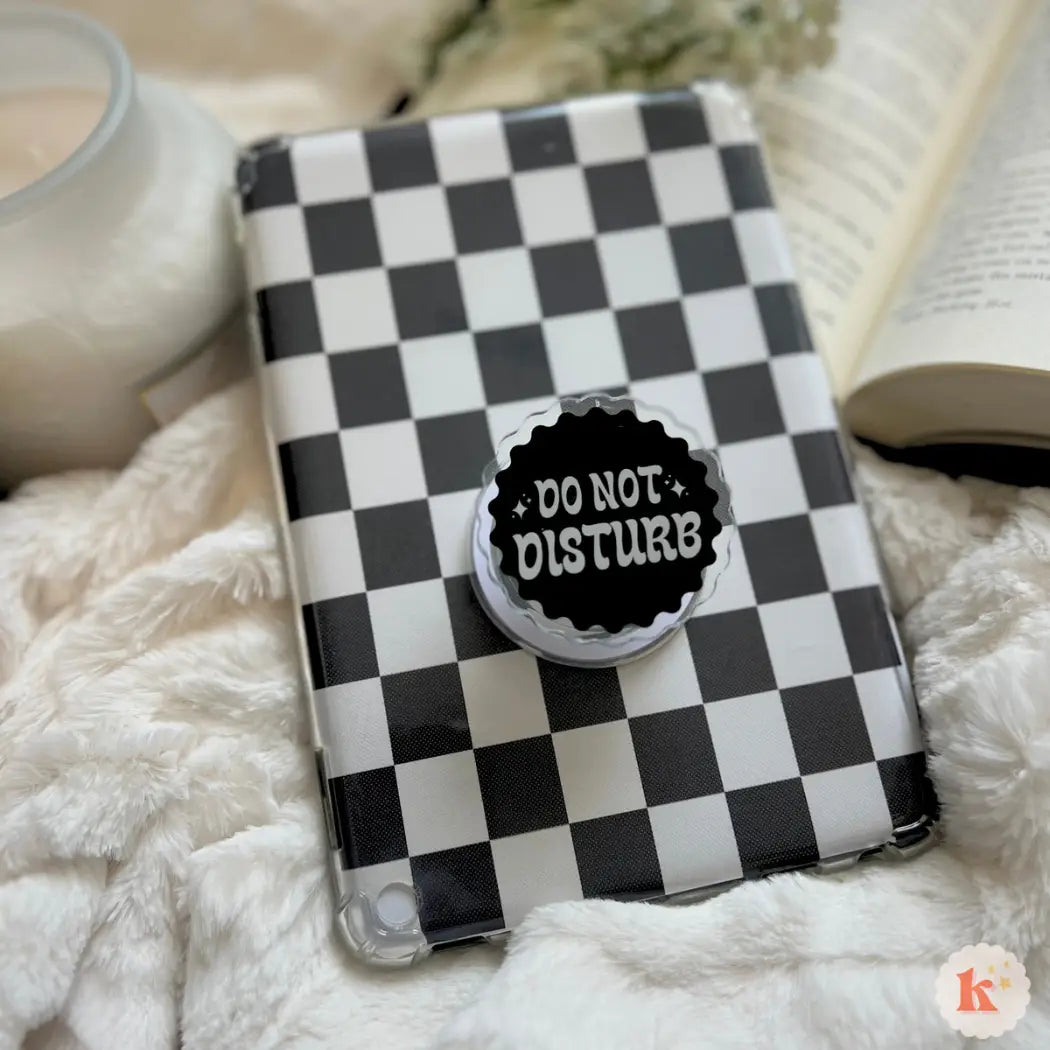 "Do Not Disturb" Kindle Grip