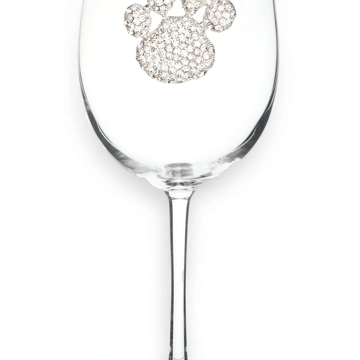 Jeweled Stemmed Wine Glass TQJ