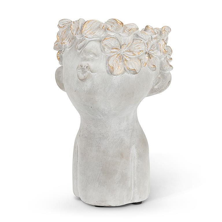 Cement Kissing Face Planter