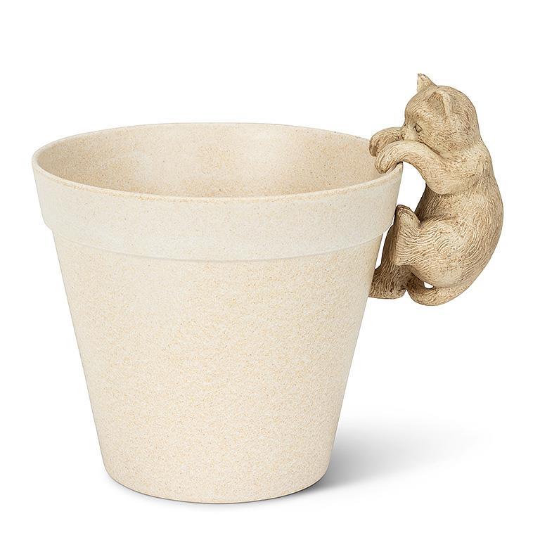 hanging animal planter Hanging Cat Decor – When Pigs Fly