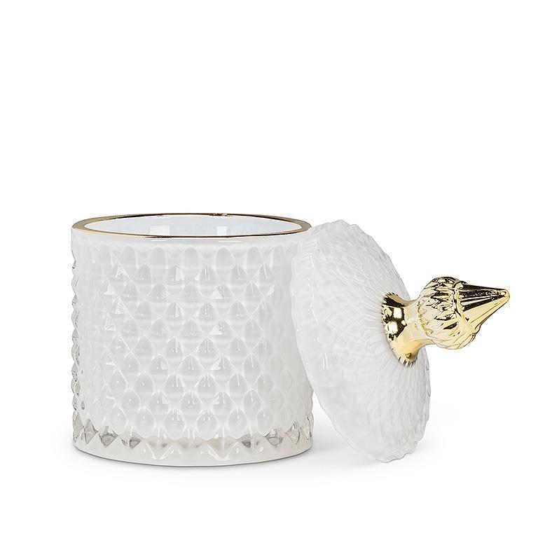 Quilted Covered Jar