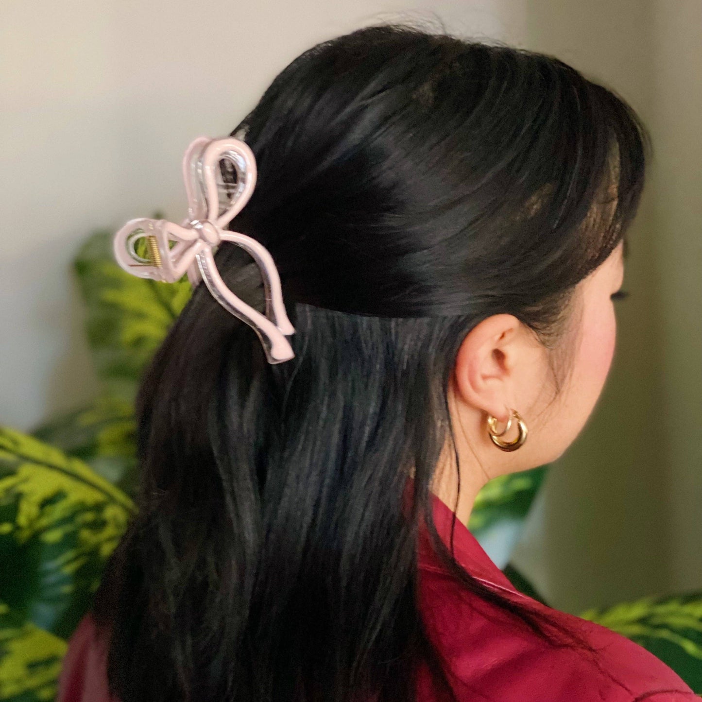 Bow Hair Claw Clip