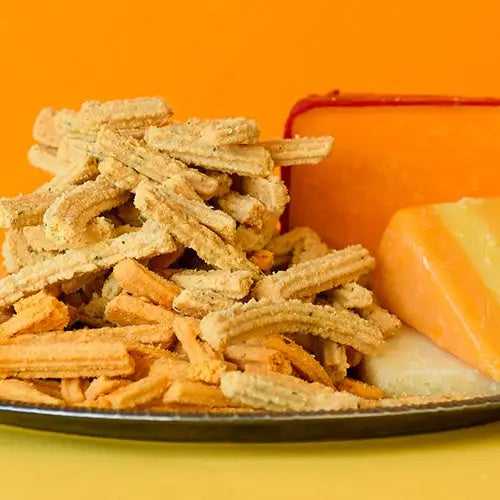 12oz Chedder Cheese Straws Tin