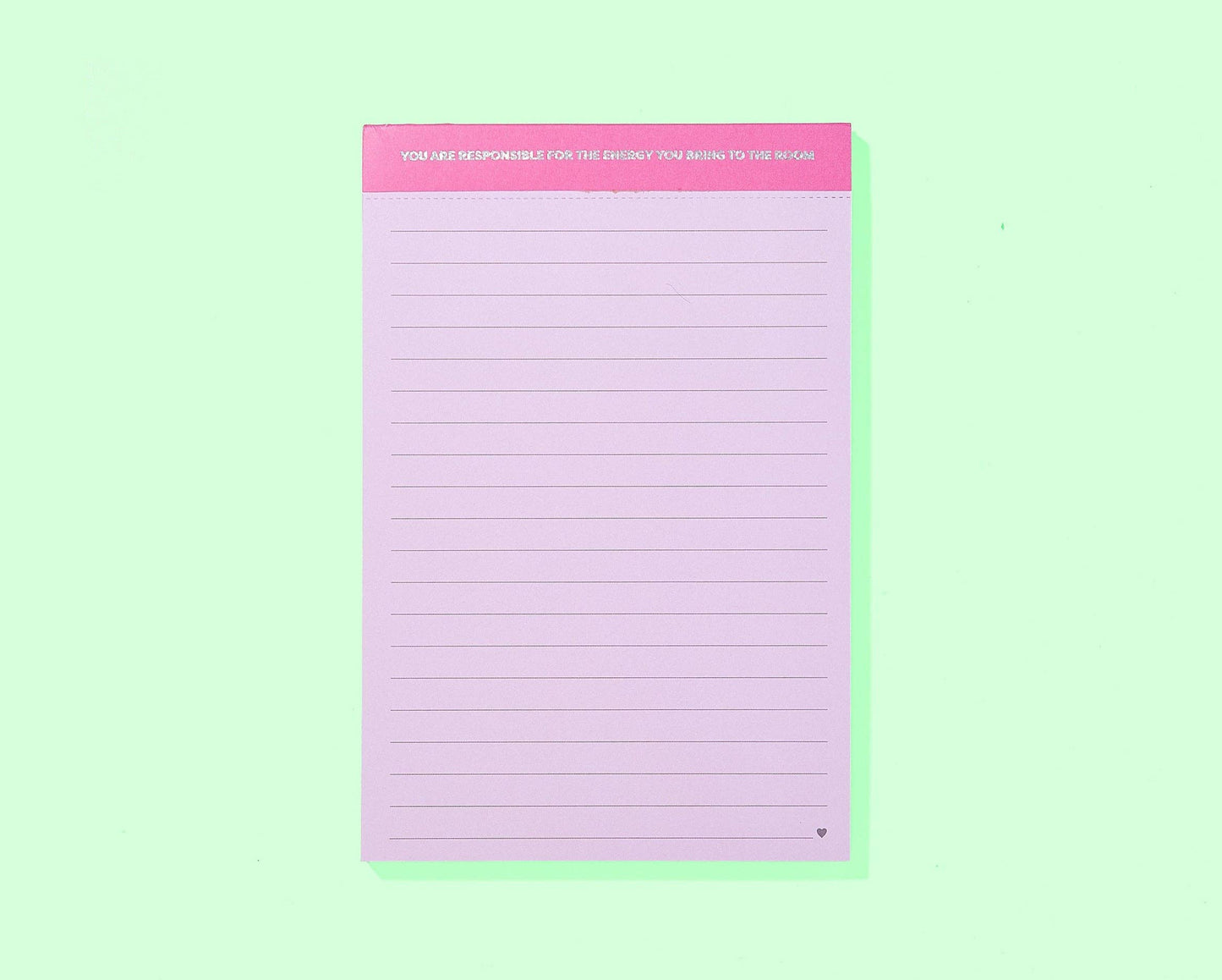 Large Pink List Pad