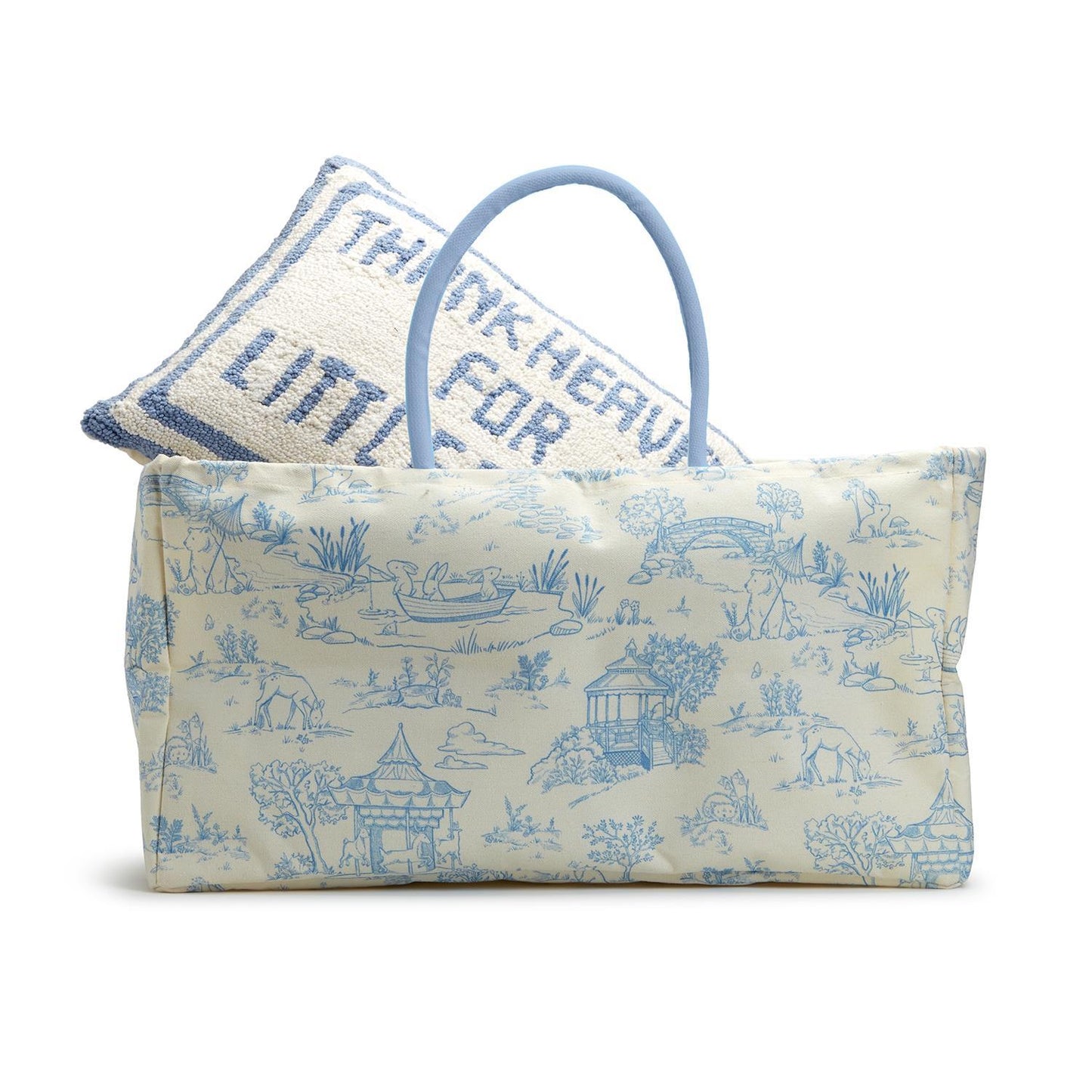 Toile Hamper/Storage Bag