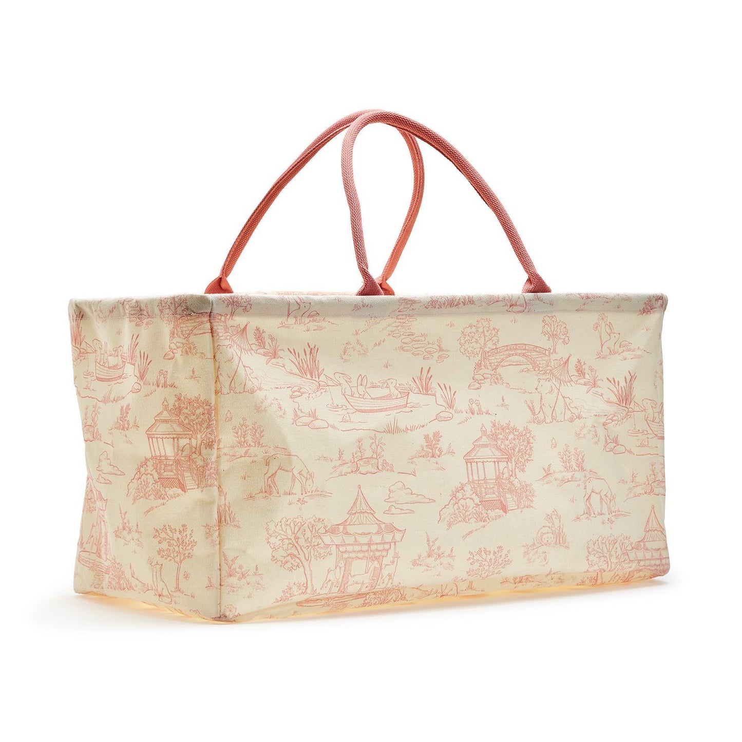 Toile Hamper/Storage Bag