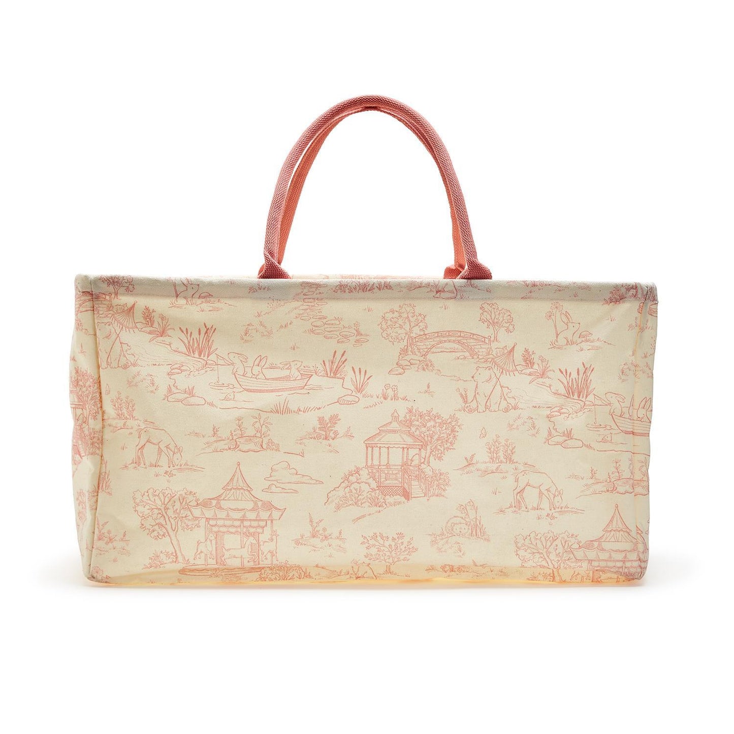Toile Hamper/Storage Bag