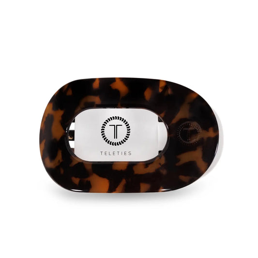 Small Round Flat Hair Clip