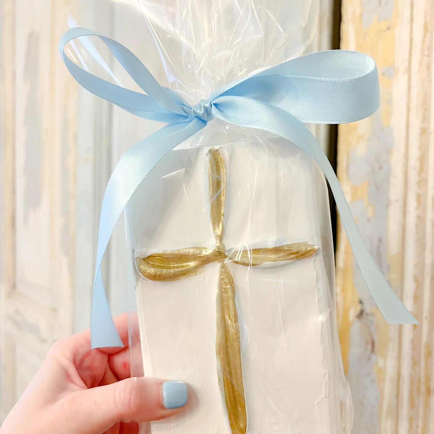 Painted Cross Block