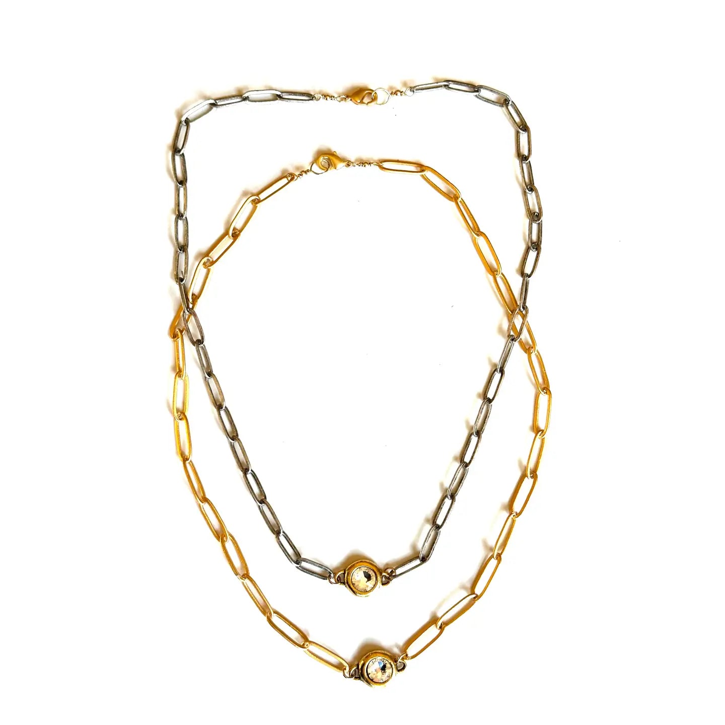 Crystal Link Necklace