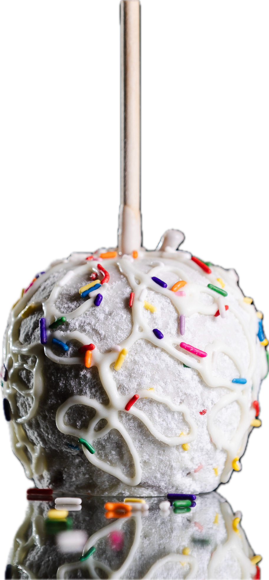 White Chocolate/Caramel Birthday Apple