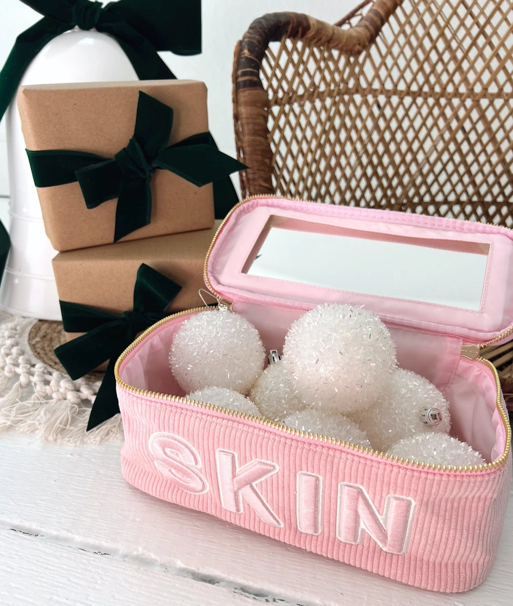 "Skin" Pouch + Mirror