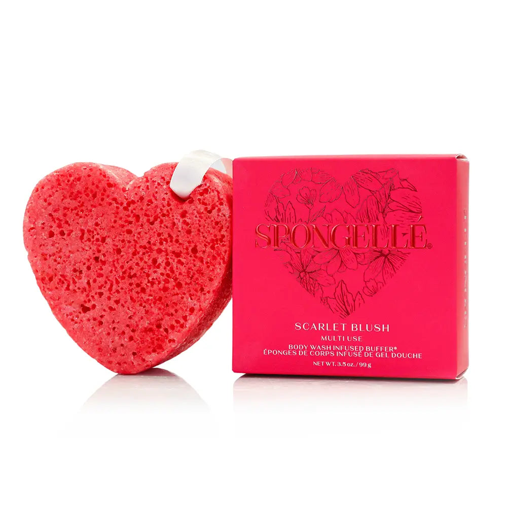 Heart Body Wash Infused Buffer
