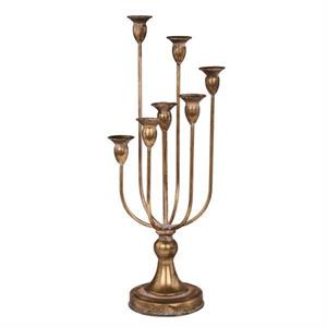 23"H X 7.5" Dia Tin Candelabra