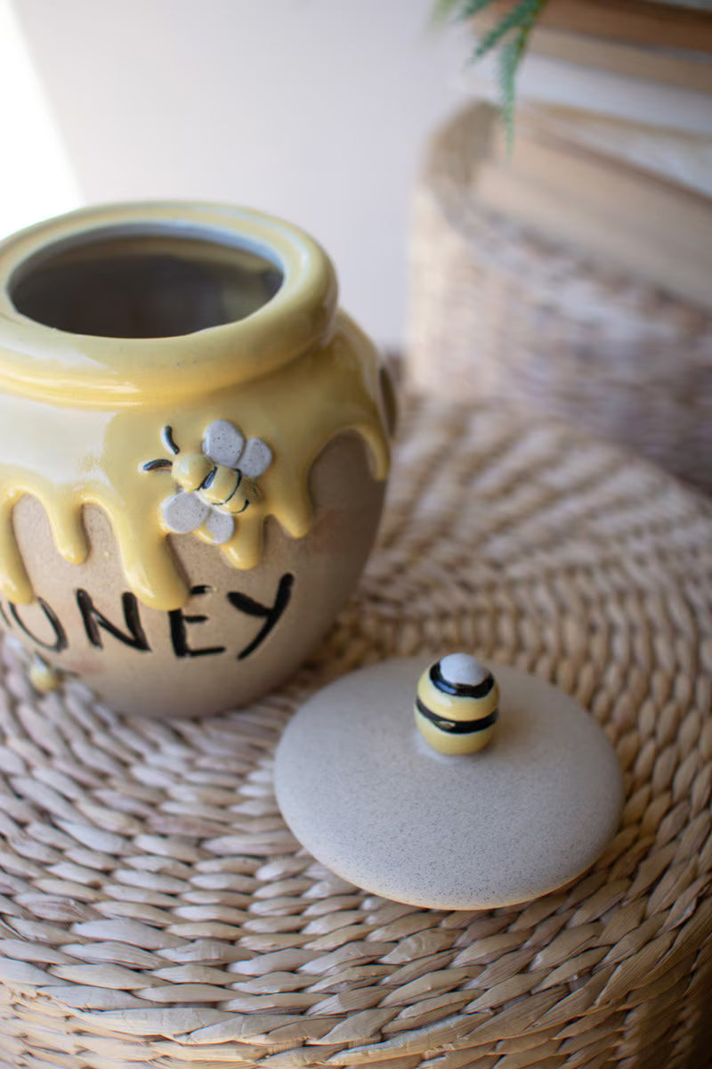 Ceramic Honey Jar