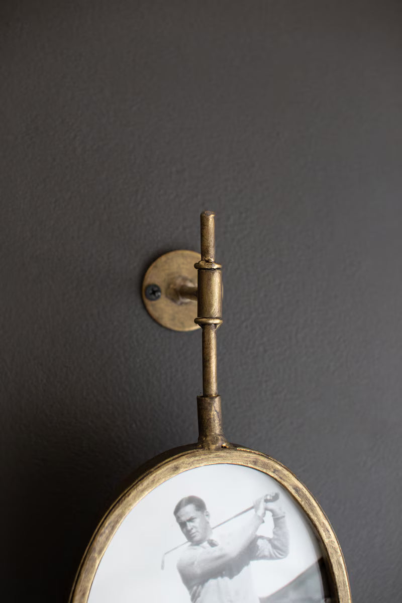 Rotating Long Wall Mirror & Frames