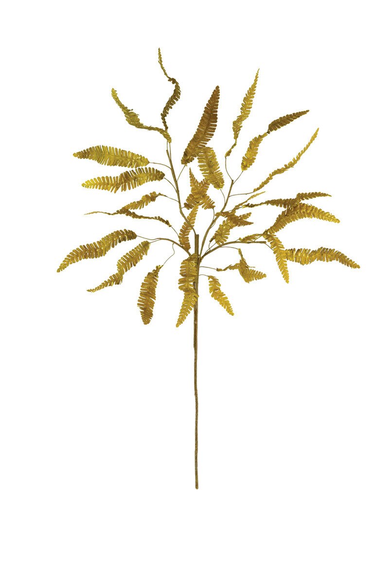 39" Brown Leaf Spray