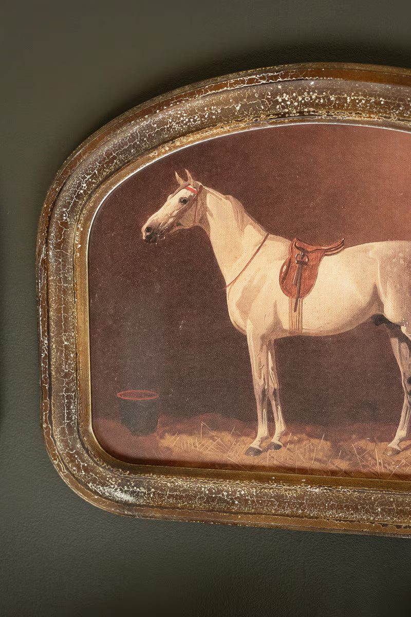 Arched Frame Horse Picture