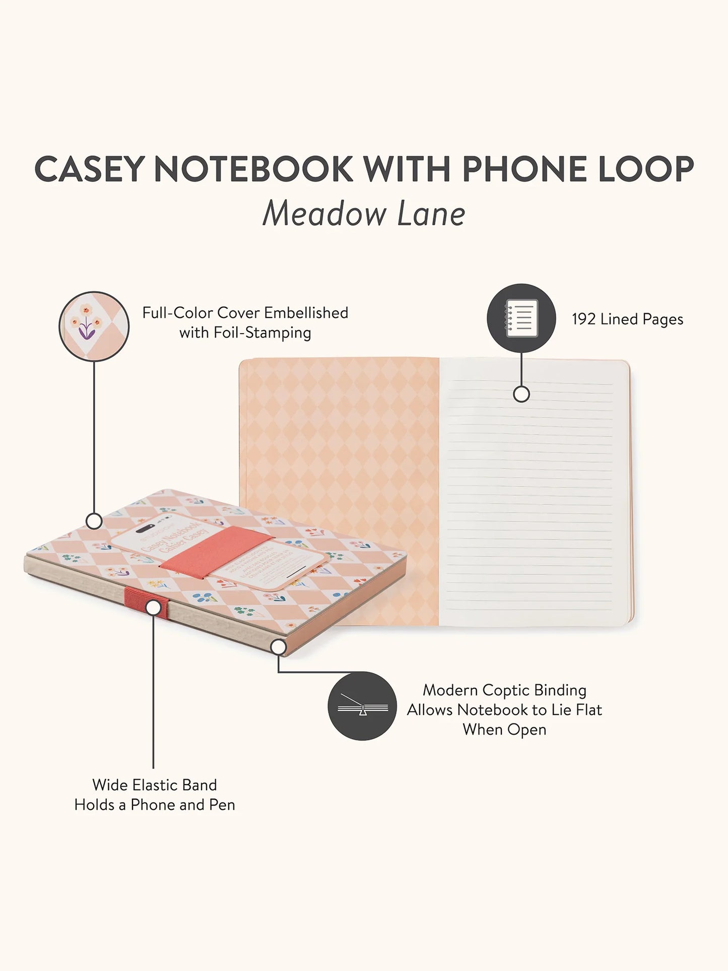 Casey Notebook Cahier Casey