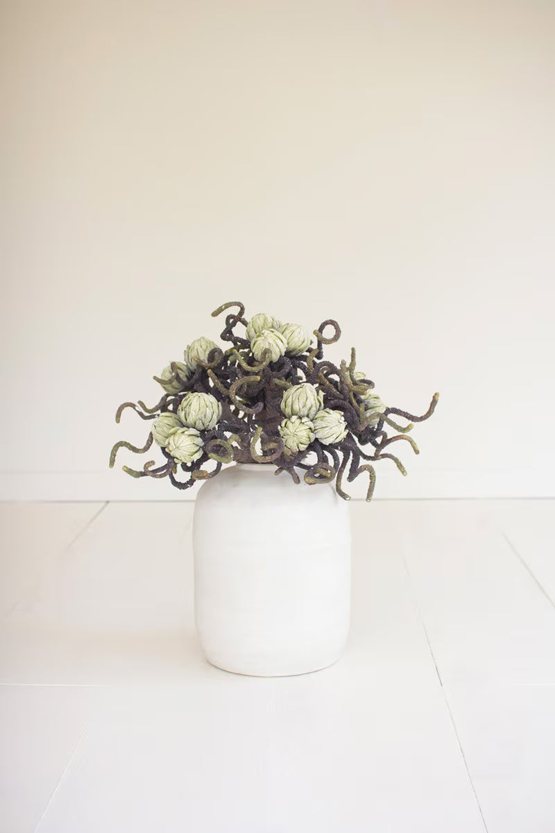 21" Green Botanical