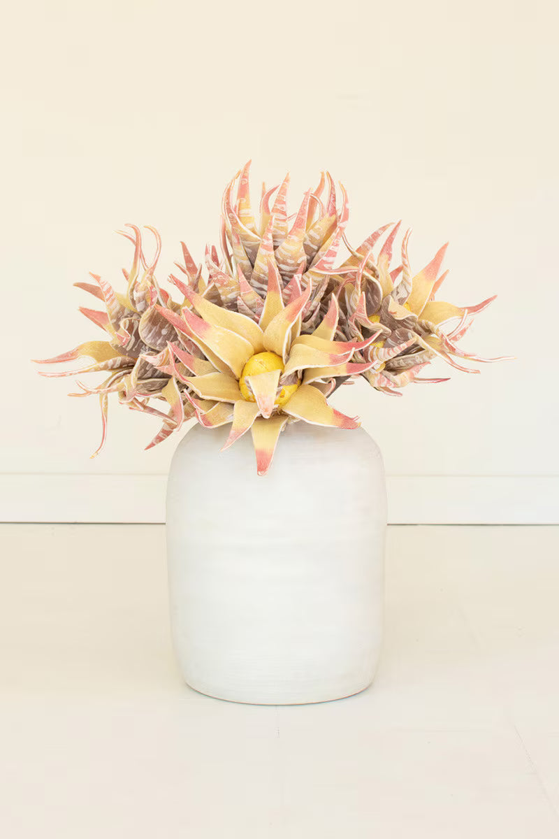 25" Yellow Botanical