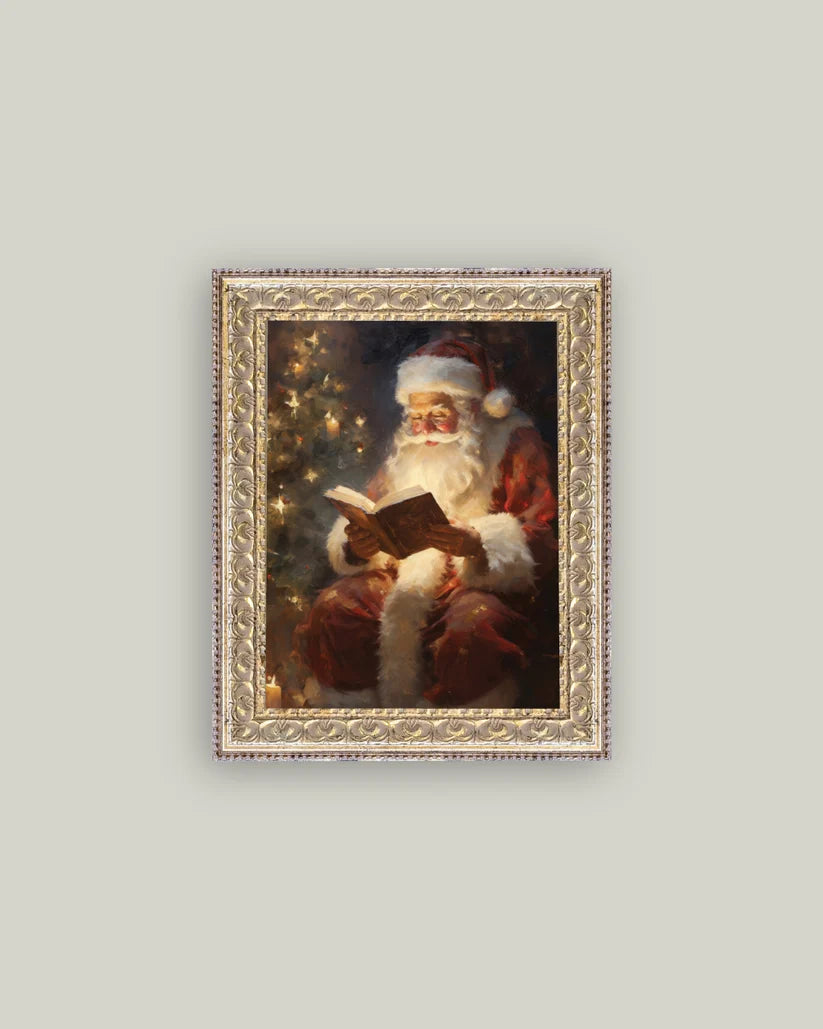 8x10 Classic Antique Santa Frame