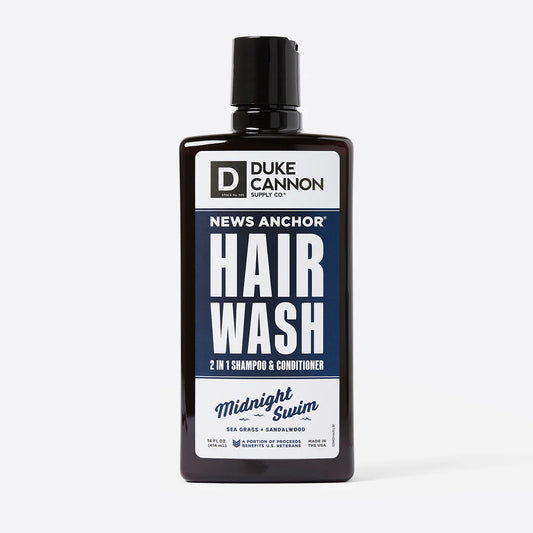 News Anchor Hair Wash
