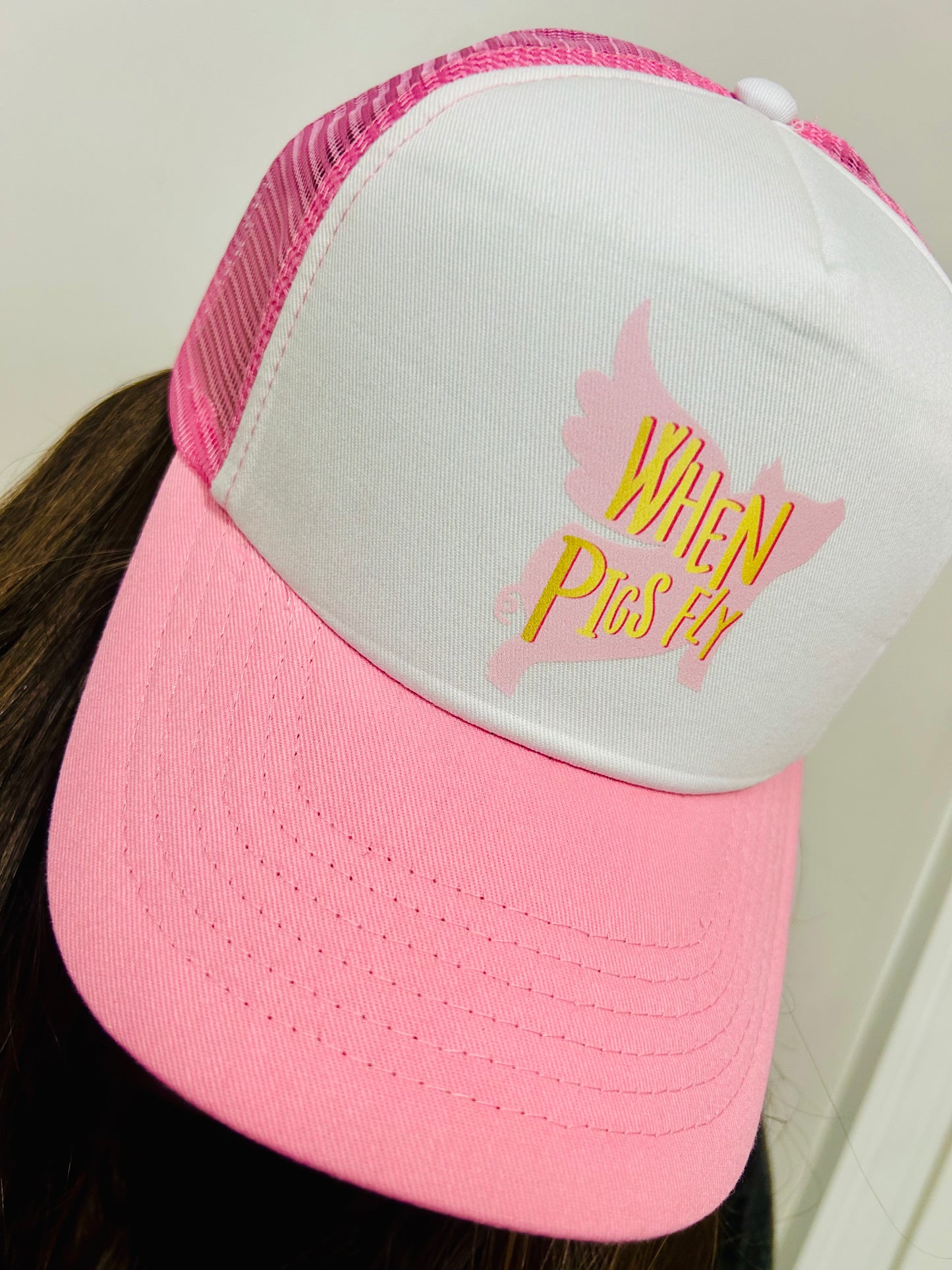 When Pigs Fly Trucker Hat
