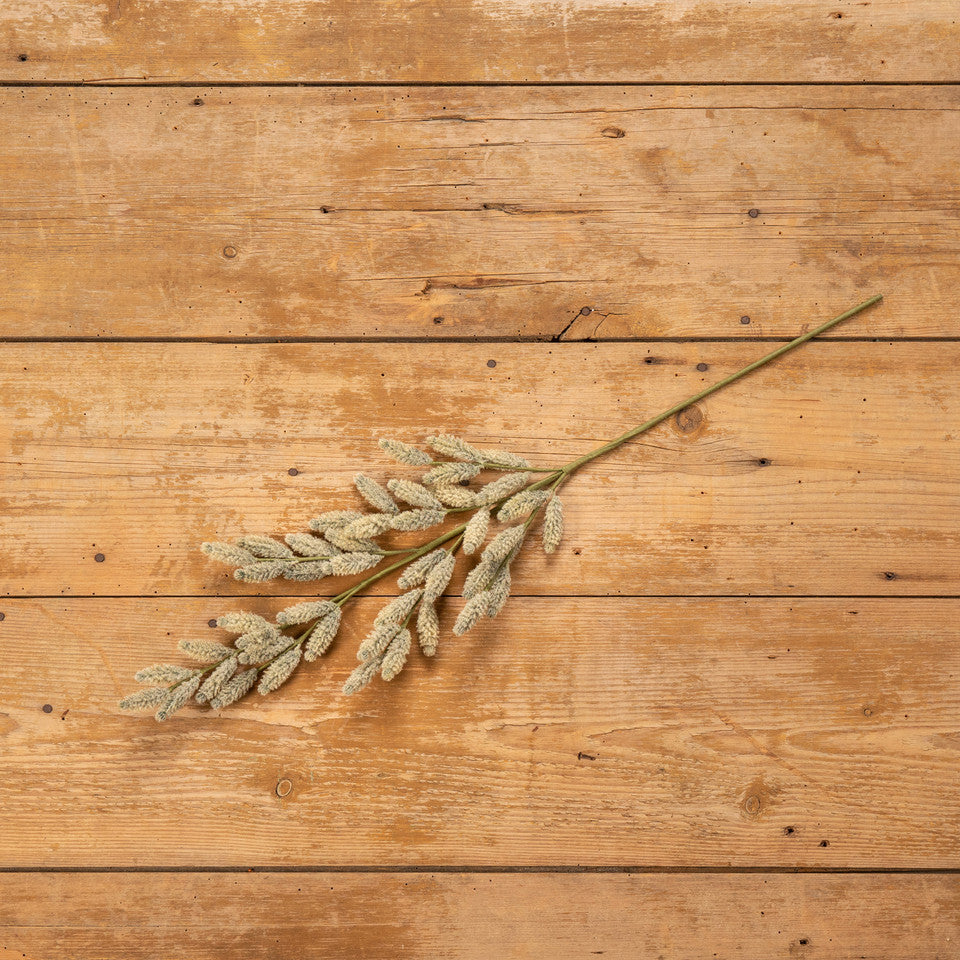 29" Dusty Blue Mini Pampas Grass Spray