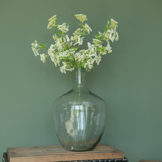 27" White Yarrow Spray