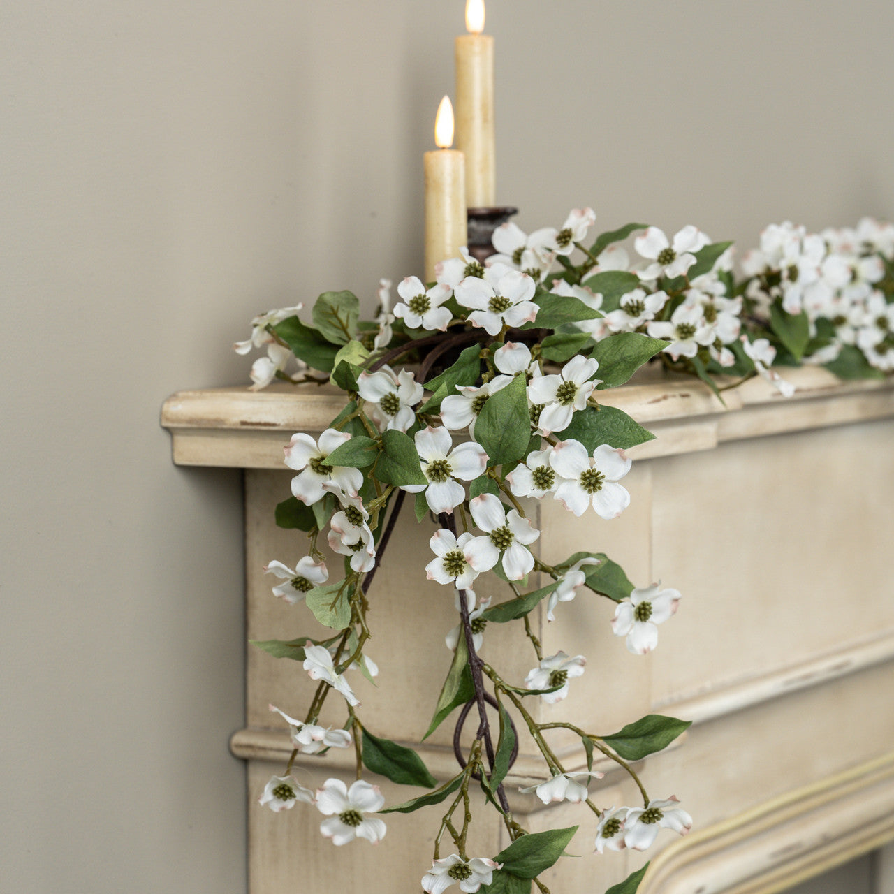 6' Dogwood Garland