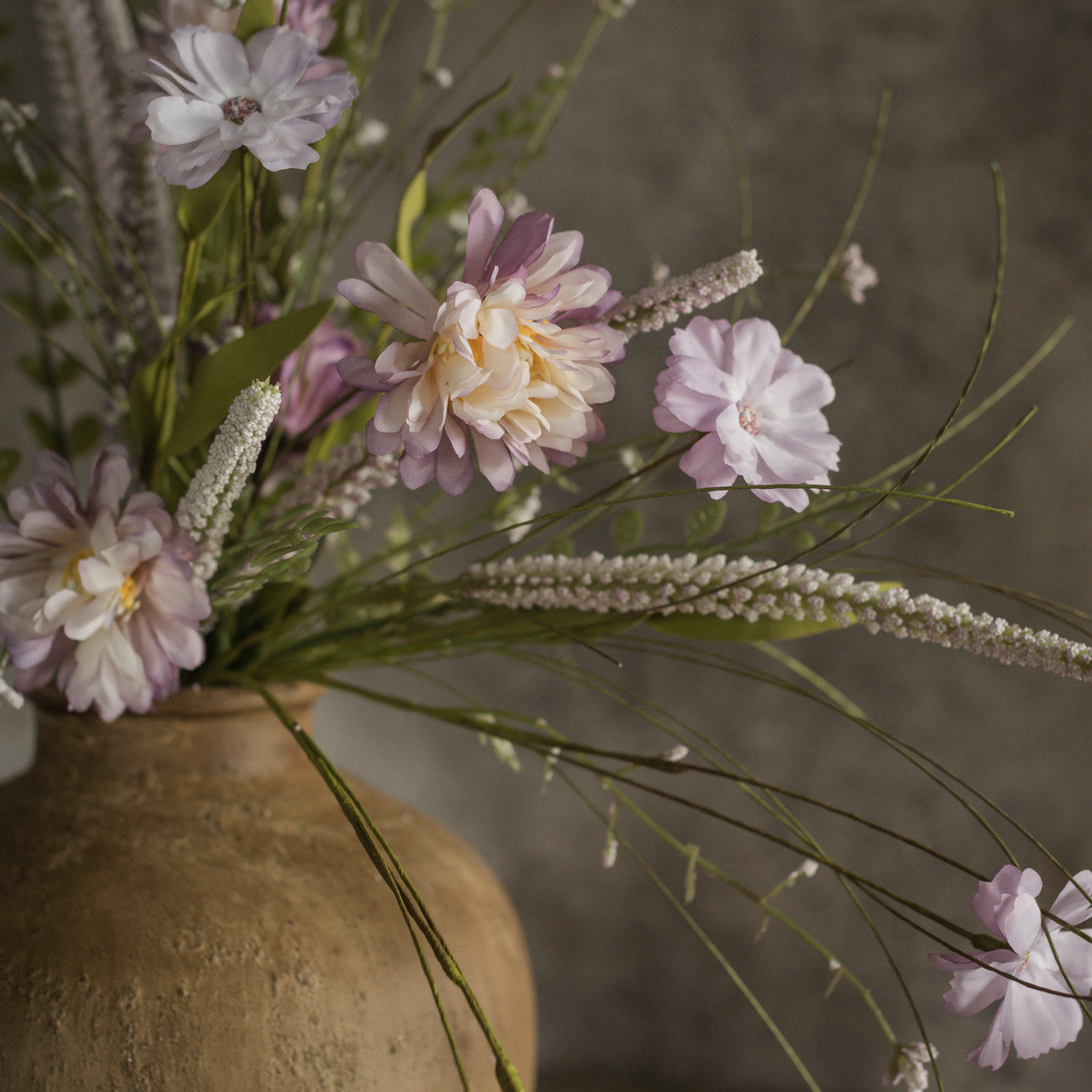 20.5 Purple Wildflower Spray