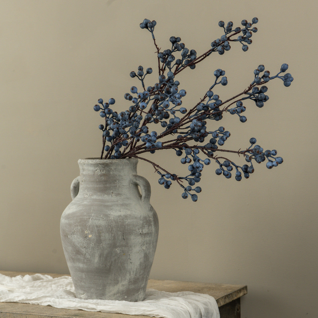 29.5" Blueberry Twig Spray