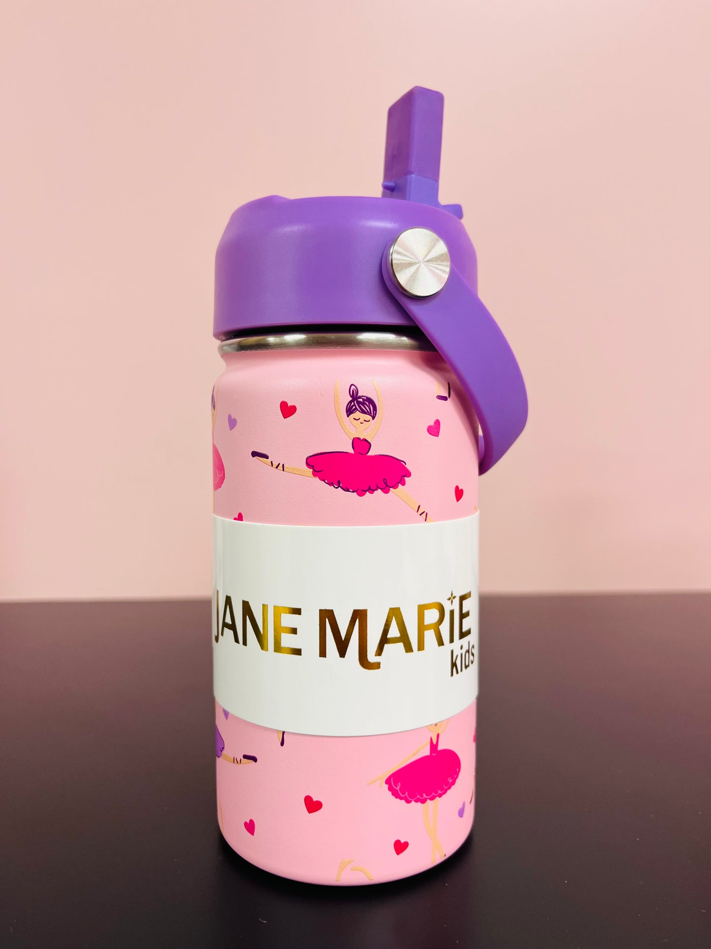 Kid's 12oz. Bottle with Straw Cap